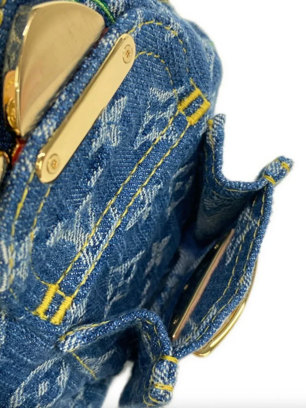 Louis Vuitton x Takashi Murakami Cherry Venice NM Denim Monogram